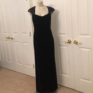 Ralph Lauren black dress with sequin details